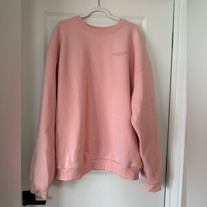 Like New Comfrt Pastel Pink Crewneck Sweatshirt